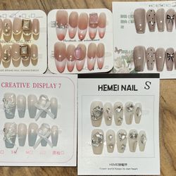 S size press on nails_bundle 4