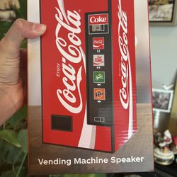 New Coca Cola Vending Machine Bluetooth Speaker 