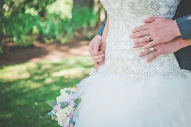 David's bridal grown