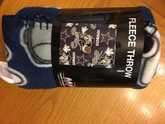 Dallas Cowboys Mickey Mouse blanket
