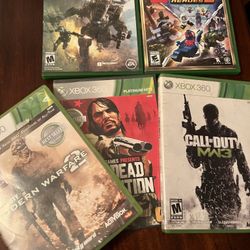 Xbox 360 Video Game Lot