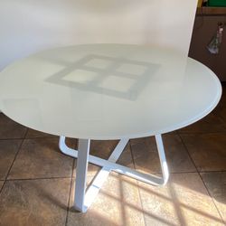 Glass Top Table - For Indoors/Outdoors