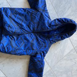 North Face Reversible Toddler 3T Winter Coat- Blue