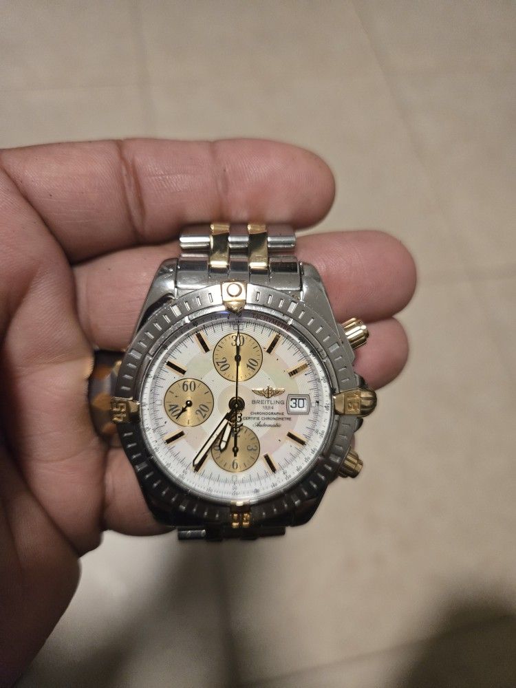 Breitling Chronomat two tone 44mm