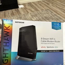 NIGHTHAWK AX6000 Modem Router 