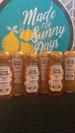 Garnier Whole Blends Moroccan Argan Shampoo & Conditioner Set. Price is firm