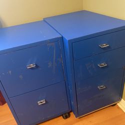 Two File Cabinets