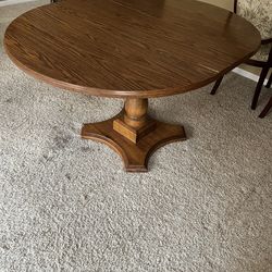 54”x43” Dining Room Table.