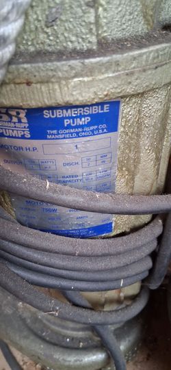3 bombas de agua sumergibles