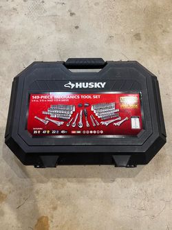 Husky H149MTS 149-Piece SAE/Metric Mechanics Tool Set w/ Case – Incomplete