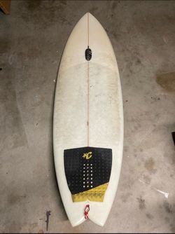 6’4 Bing Quad Fish Surfboard