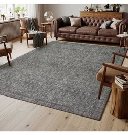 Vintage area rug, cella, 7’10” x 10’ @S3-479