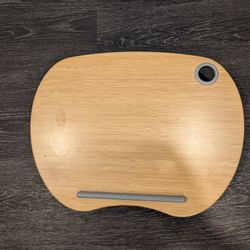 Bamboo Lap Desk For Laptop With Cushion