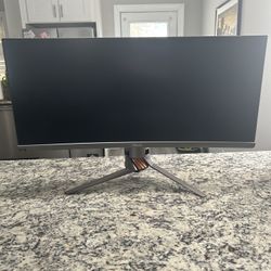 ASUS ROG Swift PG348Q 34” Curved Ultra-Wide 3440x1440 G-Sync IPS Gaming Monitor