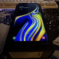 Galaxy Note 9 128 Unlocked For Any Carrier Cracked Screen But Works 