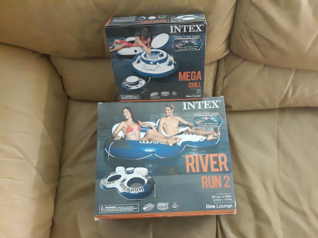 Intex 2 man raft with