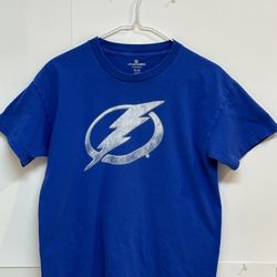 Levelwear Women’s/Young Lady’s Tampa Bay Lightning Steven Stamkos T-Shirt/Blue