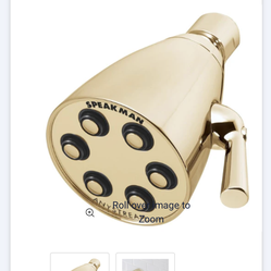 Speak man shower head
