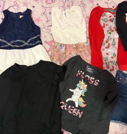 Girl Dresses And Clothes Size 7-8 Big Bundle