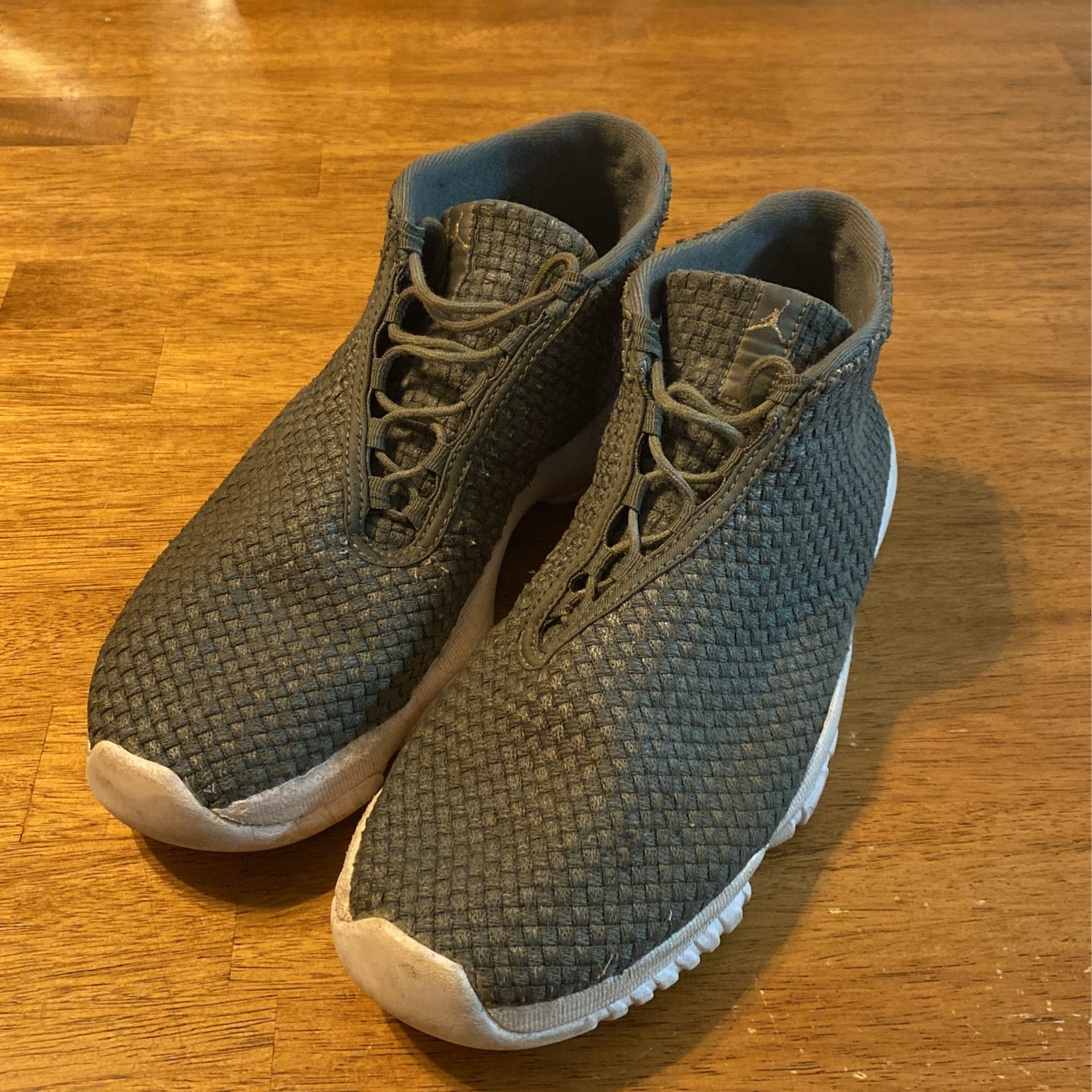 Nike Air Jordan 656503-300 Woven Iron Green Men Size 9.5