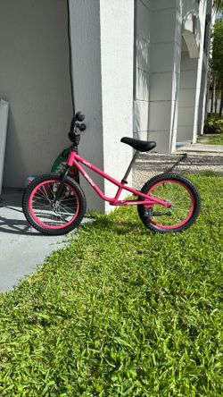 16” Balance Bicycle Pink 5-8 Years