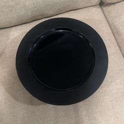 8 Wedgewood Night/Day Charger Black Wood