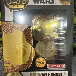 Funko Pop Pin Star Wars OBI-WAN KENOBI Limited Edition Chase Target Exclusive 