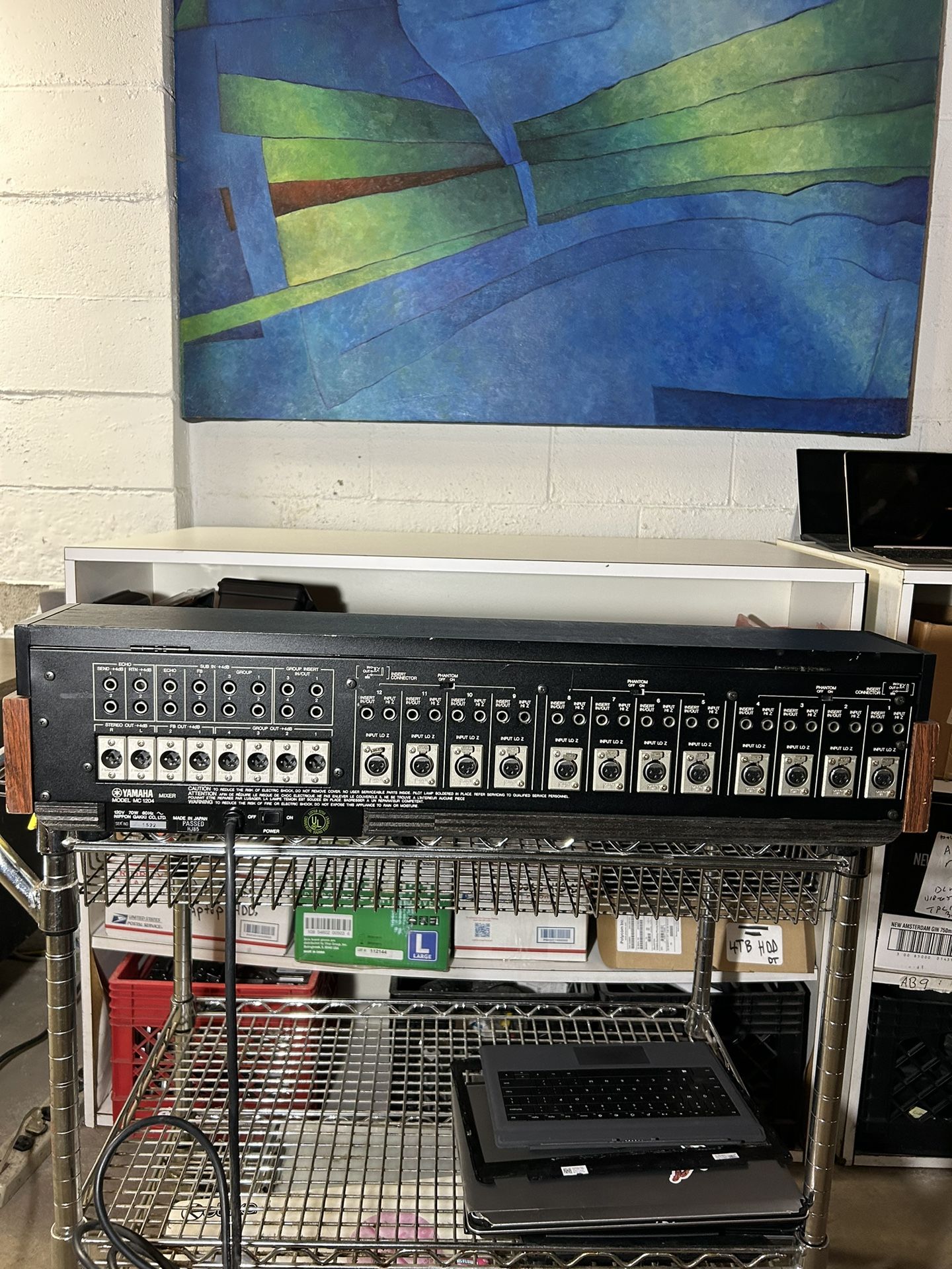Yamaha 1204 MC Series Mixing Console - Needs Repair for Sale in