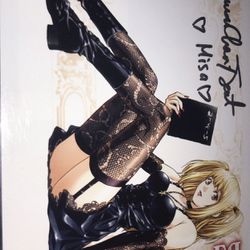 Misa Amane from deathnote autographed by “Shannon Chan kent”