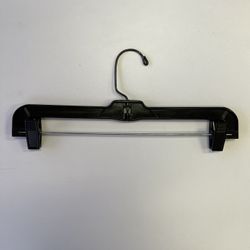 14” Width Pants Hanger / Plastic Black