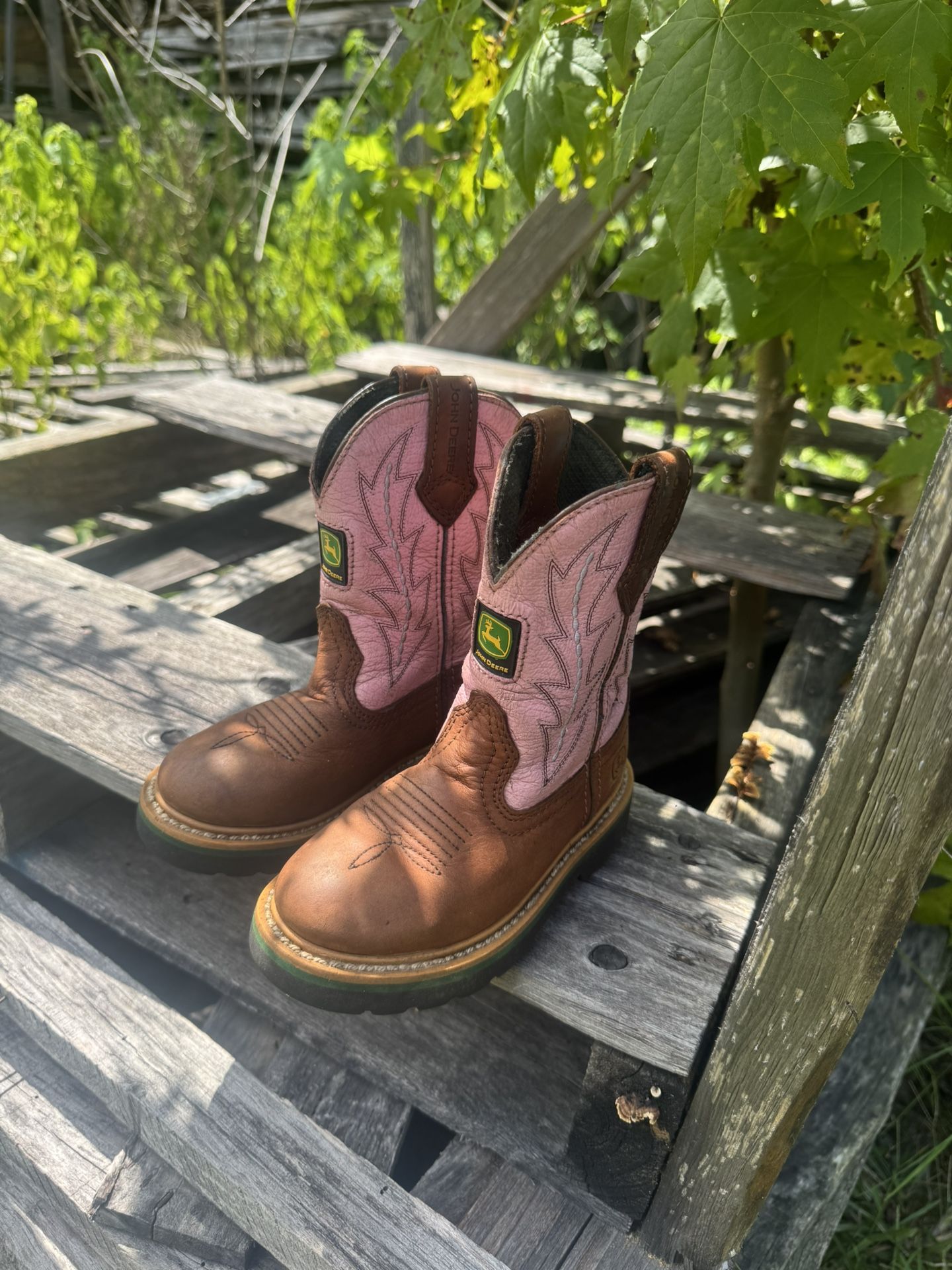 John Deere Boots (Boys 9 1/2M)