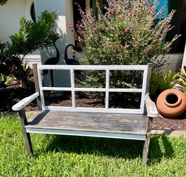 Rustic Wooden Bench