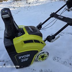 Ryobi 40v Snow Blower 