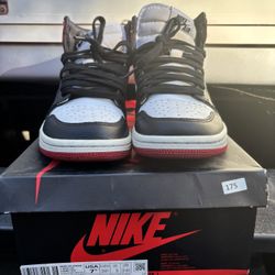 Jordan 1 Satin Black Toe Women