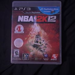 NBA 2k12 Ps3