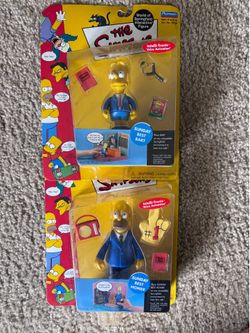 The Simpsons playmates figures Early 2000s