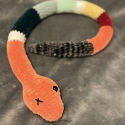 Handmade Crocheted Snake