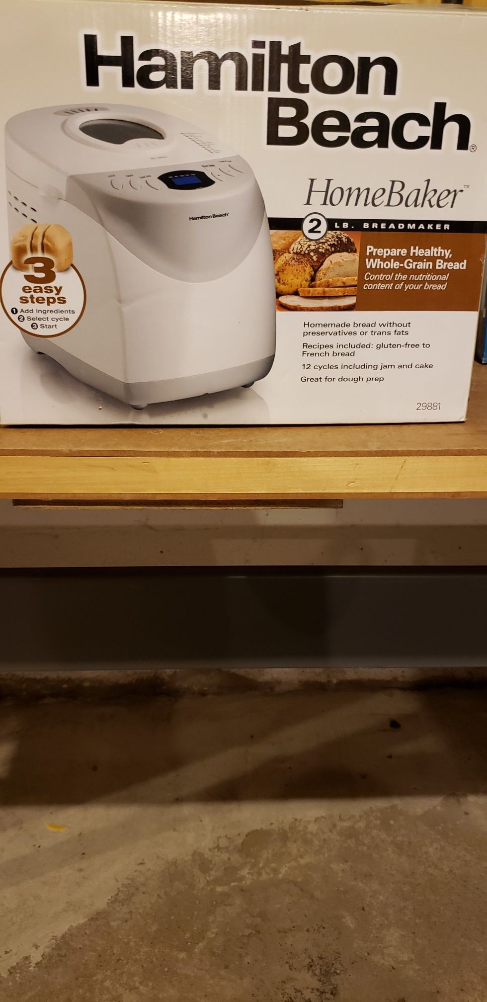 Hamilton Beach Bread Maker