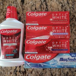 Colgate Toothpaste/mouthwash