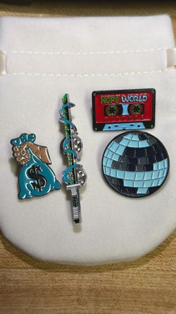 Streetwear & Hype Enamel Pins | Music, Money & More 🔥