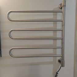 Amba Swivel Heated Towel Rod