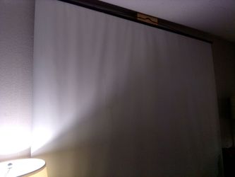 5 ft. Large screen with. Adjustable Stand