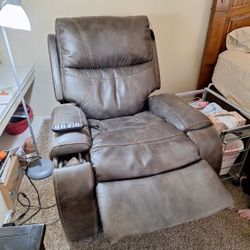 Leather Full Reclining  La-Z-Boy