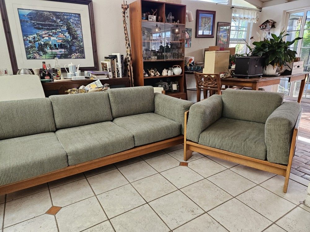 Mid Century Modern Couch Set