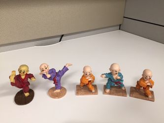 Karate Kung Fu Figurines
