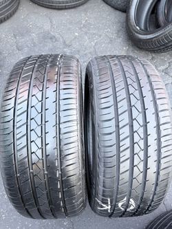 Par De Llantas Usadas En Muy Buenas Condiciones Marca LION HART 225/45 R18 Instalacion Y Balanceo Por El Mismo Precio
