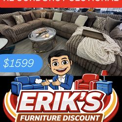 NEW SOFA AND LOVESEAT SECTIONAL RECLINER