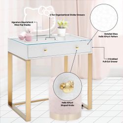 Hello Kitty mini vanity cabinet
