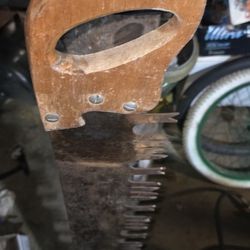 Silver Steel Big Tooth Saw Very Good Condition