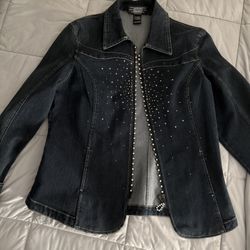 Sparkly Women’s Jean Jacket